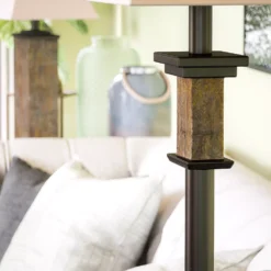 Bennington 3-piece Table & Floor Lamp Set -Kenroy 1864686 ALT3