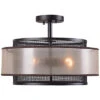 Alessandra 3-Light Semi Flush Home