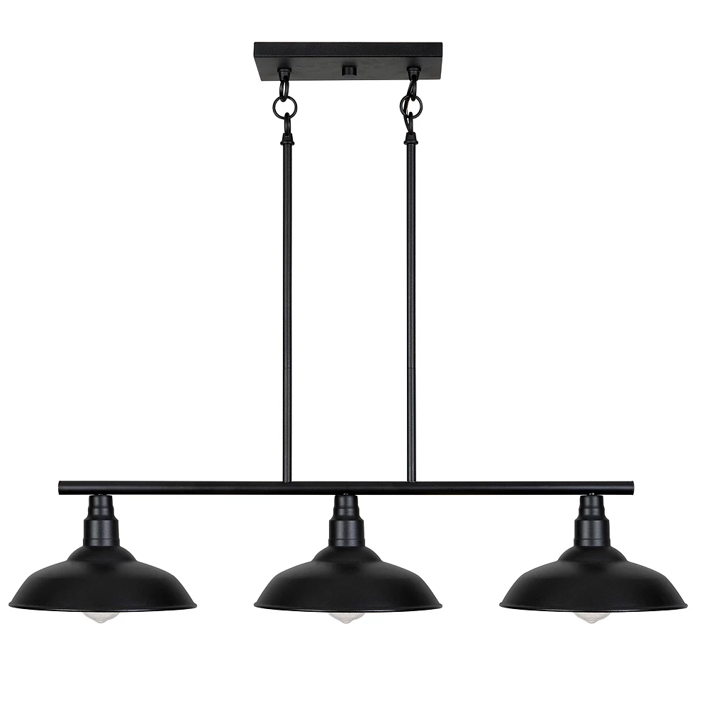 Kenroy Home Rustic 3-Light Island Pendant Light 1 Kenroy Home Rustic 3-Light Island Pendant Light