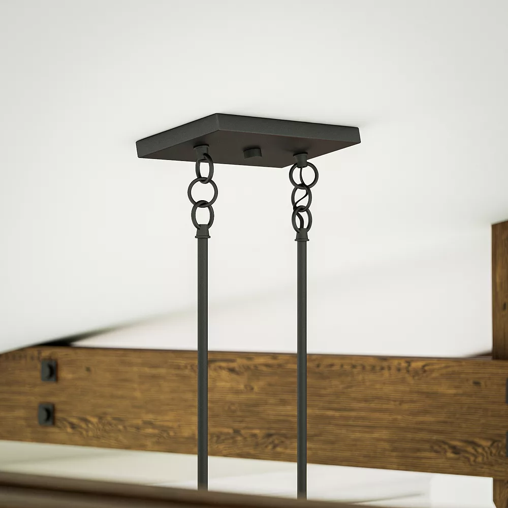 Kenroy Home Rustic 3-Light Island Pendant Light 4 Kenroy Home Rustic 3-Light Island Pendant Light - Image 4