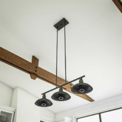 Kenroy Home Rustic 3-Light Island Pendant Light 10 Kenroy Home Rustic 3-Light Island Pendant Light -Kenroy 4588478 ALT4