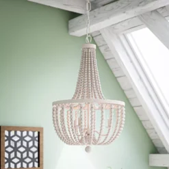 Kenroy Home Casual Bead Chandelier 8 Kenroy Home Casual Bead Chandelier -Kenroy 4588479 ALT2