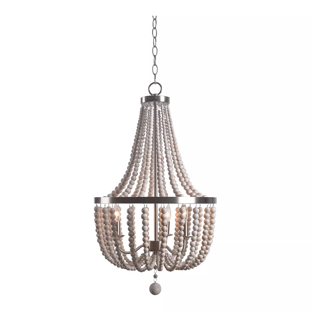 Kenroy Home Casual Bead Chandelier 1 Kenroy Home Casual Bead Chandelier
