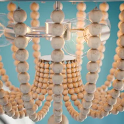 Kenroy Home Casual 3-Light Bead Flush Mount Ceiling Light -Kenroy 4588481 ALT4