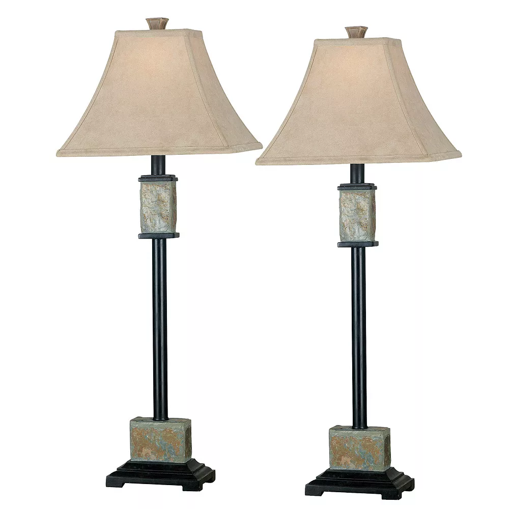 2-pk. Bennington Buffet Lamps 1 2-pk. Bennington Buffet Lamps